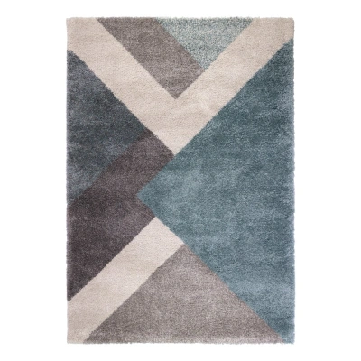 Modro-šedý koberec Flair Rugs Zula, 160 x 230 cm