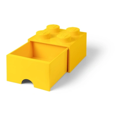 Žlutý úložný box se šuplíkem LEGO®