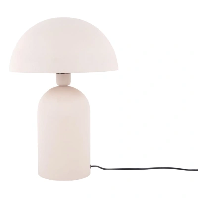 Krémová stolní lampa (výška 43 cm)  Boaz  – Leitmotiv