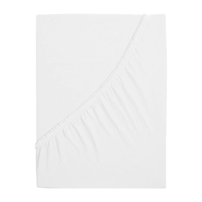 Bílé napínací prostěradlo 180x200 cm – B.E.S.