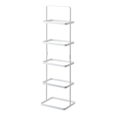 Bílý vysoký stojan na boty YAMAZAKI Tower Shoe Rack