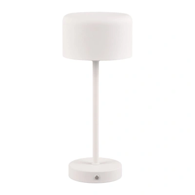 Bílá LED stmívatelná stolní lampa (výška 30 cm) Jeff – Trio