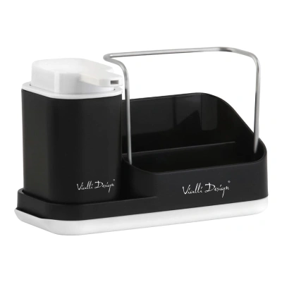 Černý set na mytí nádobí Vialli Design