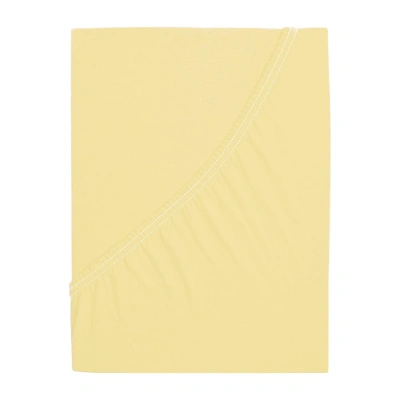 Žluté napínací prostěradlo 200x200 cm – B.E.S.