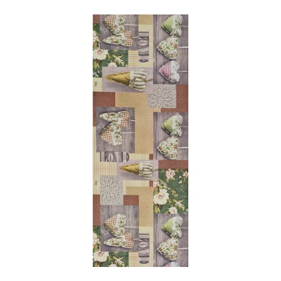 Koberec běhoun 52x100 cm Sprinty Patchwork – Universal