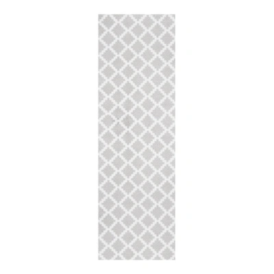 Světle šedý běhoun Zala Living Elegance, 50 x 150 cm