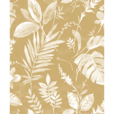 Vliesová tapeta 10 m x 53 cm Ochre Leaves – Vavex