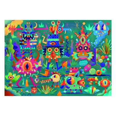 Puzzle Djeco Monster párty