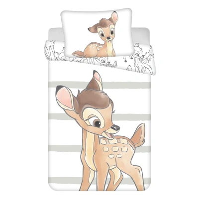 Bavlněné dětské povlečení do postýlky 100x135 cm Bambi – Jerry Fabrics