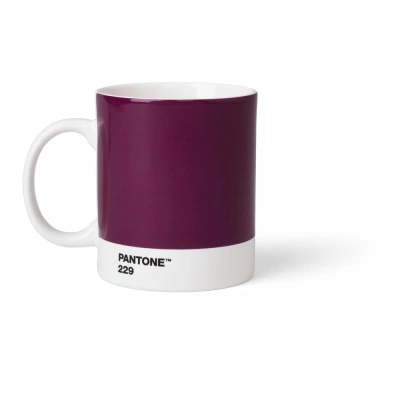 Tmavě fialový keramický hrnek 375 ml Aubergine 229 – Pantone