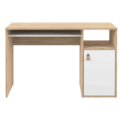 Pracovní stůl s deskou v dubovém dekoru 50x115 cm Oxford – TemaHome