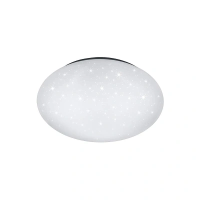 Bílé stropní LED svítidlo Trio Putz, průměr 40 cm