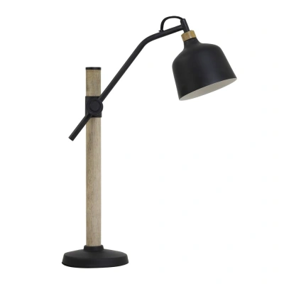 Černá stolní lampa (výška 44 cm) Banu – Light & Living