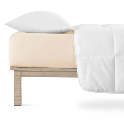 Béžové napínací prostěradlo jersey 90x200 cm Boxspring – Andrea Simone