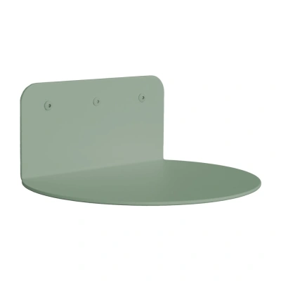 Zeleno-šedá kovová police 30 cm Flex – Spinder Design