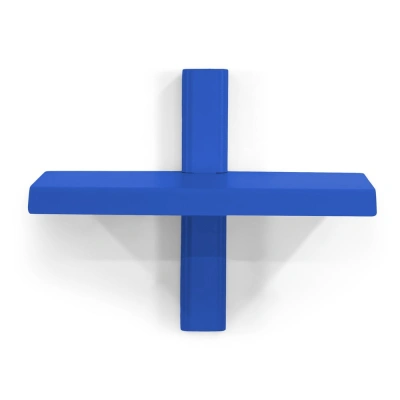 Modrá kovová police 28 cm Hola – Spinder Design