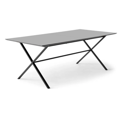 Antracitový rozkládací jídelní stůl 100x210 cm Meza – Hammel Furniture