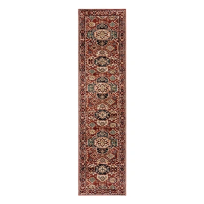 Červený běhoun 66x300 cm Gillingham – Flair Rugs